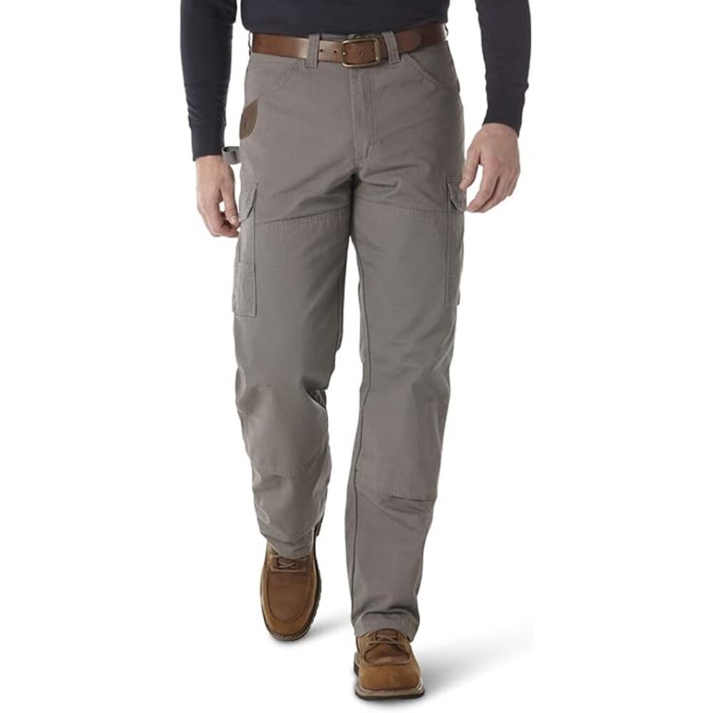 Wrangler RIGGS Workwear Ripstop Ranger Pants for Men - Grey - 38x32